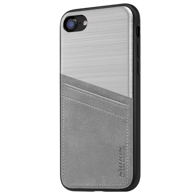 Cover for iPhone 7 / 8 / SE 2 Grå Luksus Nillkin Kortholder