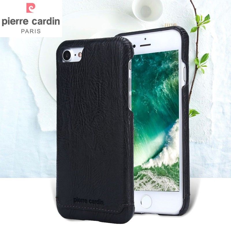 Cover for iPhone 7 / 8 / SE 2 Grå Pierre Cardin Læder