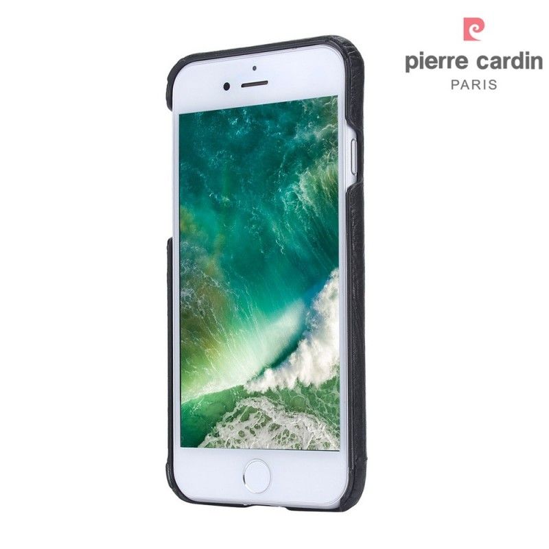 Cover for iPhone 7 / 8 / SE 2 Grå Pierre Cardin Læder