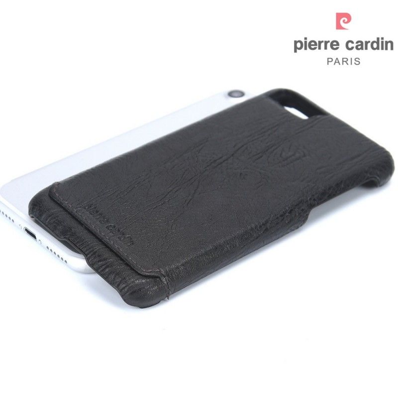 Cover for iPhone 7 / 8 / SE 2 Grå Pierre Cardin Læder