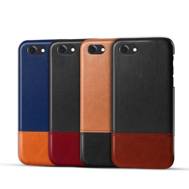 Cover for iPhone 7 / 8 / SE 2 Rød Ksq Kortholder