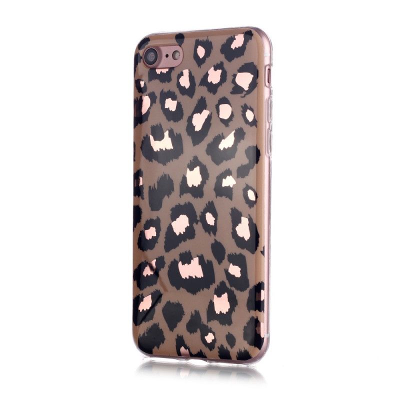 Cover iPhone 7 / 8 / SE 2 Marmor I Leopardstil