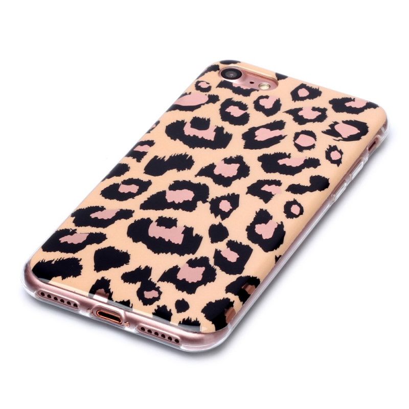 Cover iPhone 7 / 8 / SE 2 Marmor I Leopardstil