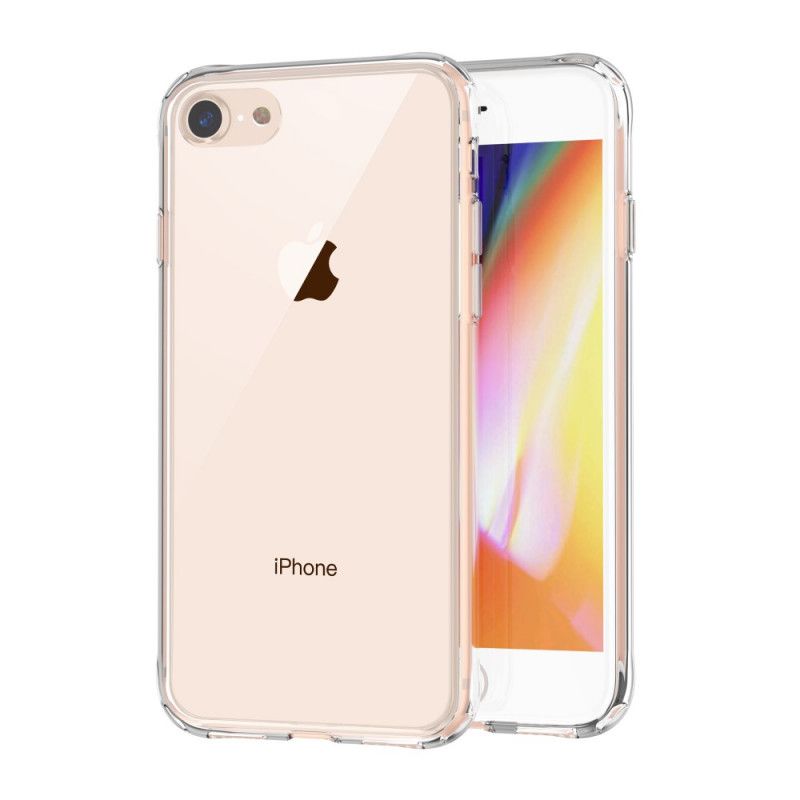 Cover iPhone 7 / 8 / SE 2 Mobilcover Gennemsigtig På Glas Og Akryl