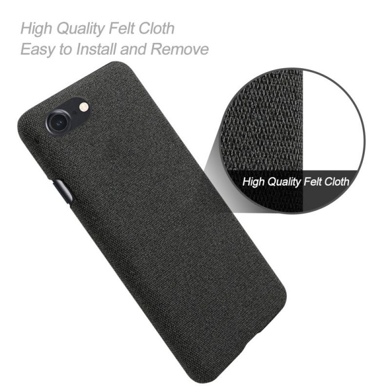 Cover iPhone 7 / 8 / SE 2 Sort Ksq Chic Stof Original