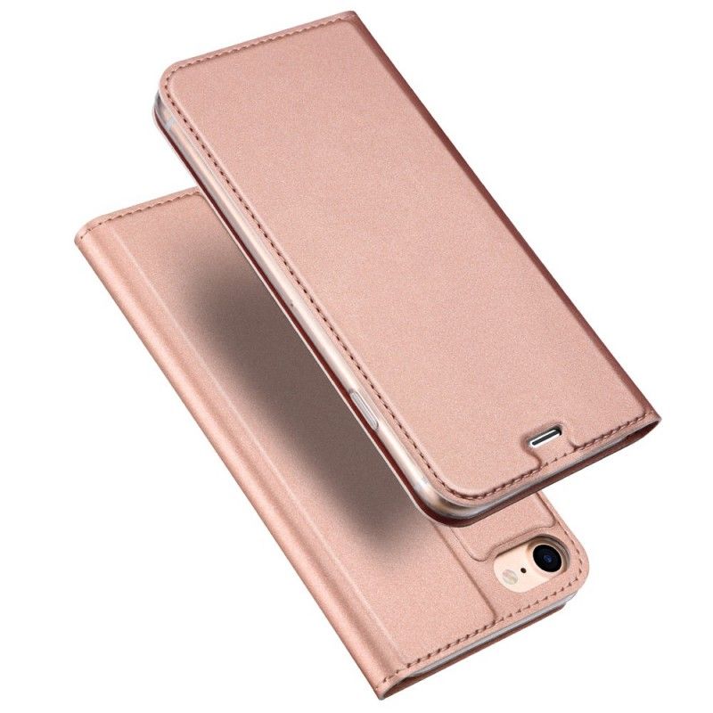 Læder Cover for iPhone 7 / 8 / SE 2 Sort Harmonisk