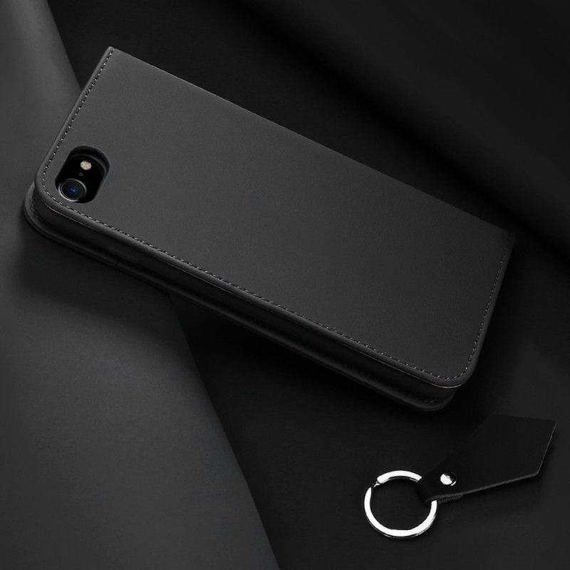 Læder Cover iPhone 7 / 8 / SE 2 Sort Ønskeserie Dux-Ducis