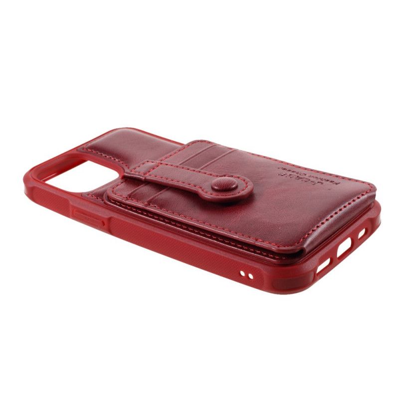 Cover for iPhone 12 Mini Sort Kortholder I J-Sag