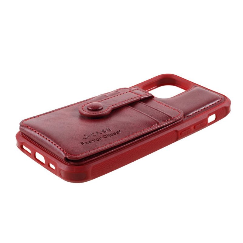 Cover for iPhone 12 Mini Sort Kortholder I J-Sag