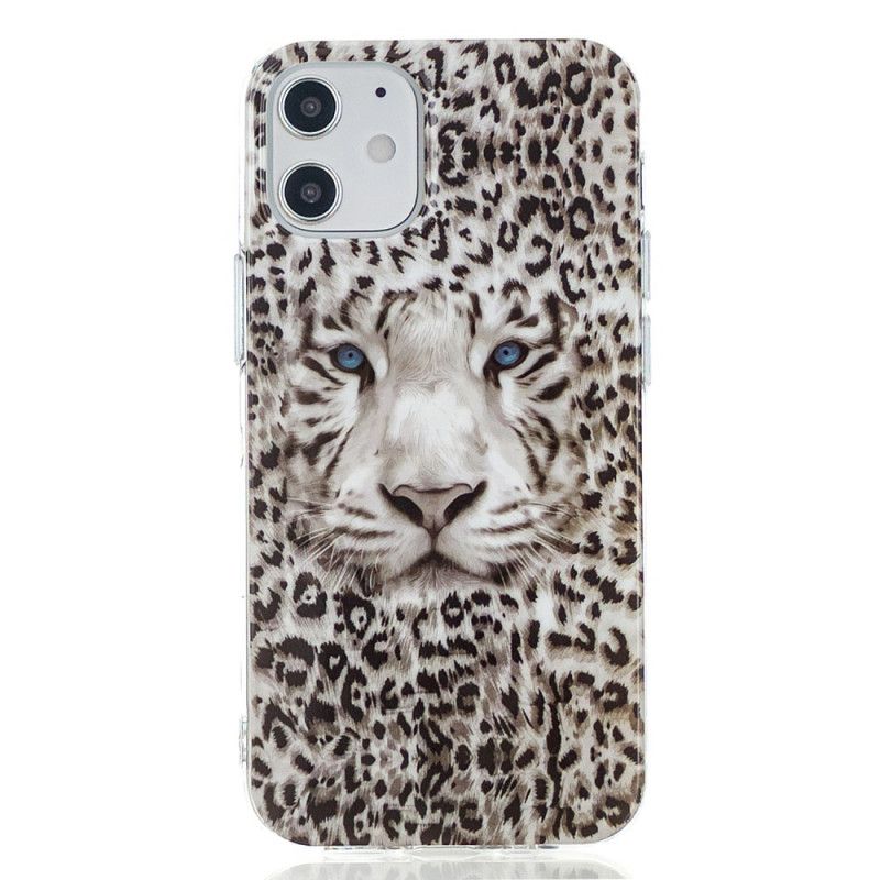 Cover iPhone 12 Mini Fluorescerende Leopard Beskyttelse