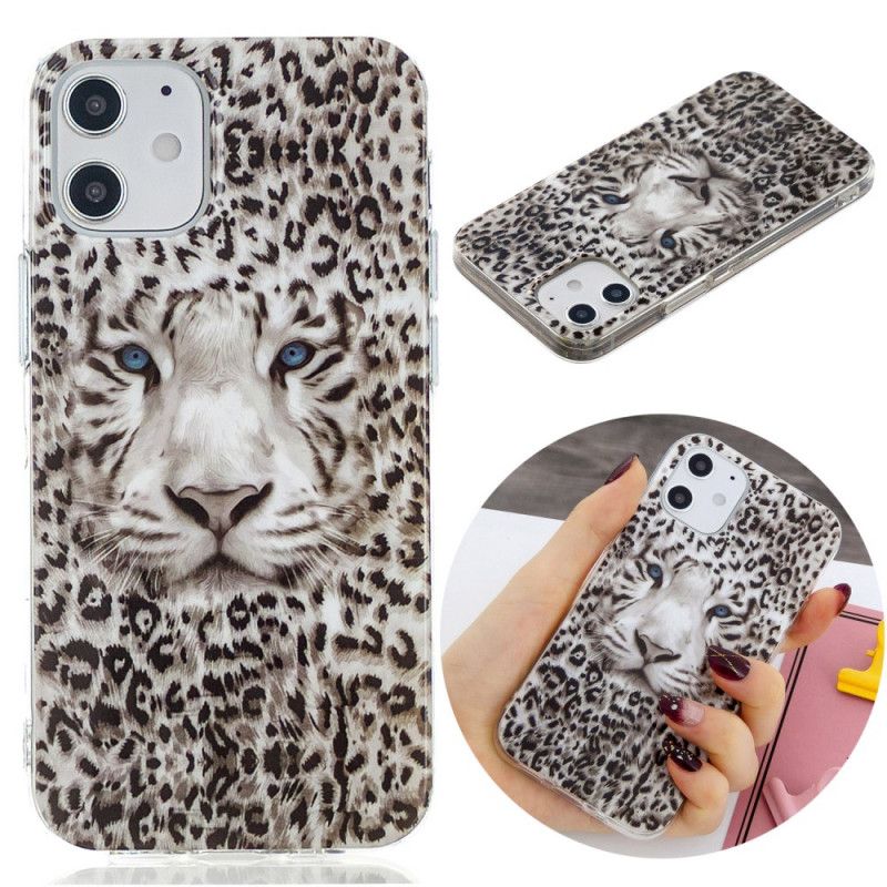 Cover iPhone 12 Mini Fluorescerende Leopard Beskyttelse