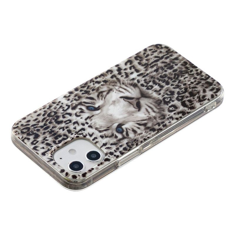 Cover iPhone 12 Mini Fluorescerende Leopard Beskyttelse