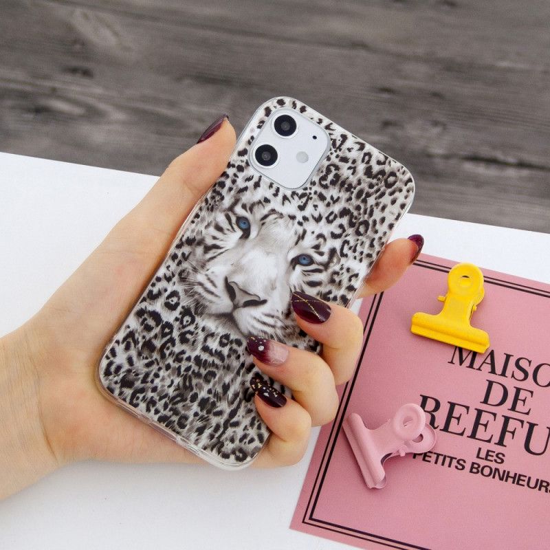 Cover iPhone 12 Mini Fluorescerende Leopard Beskyttelse