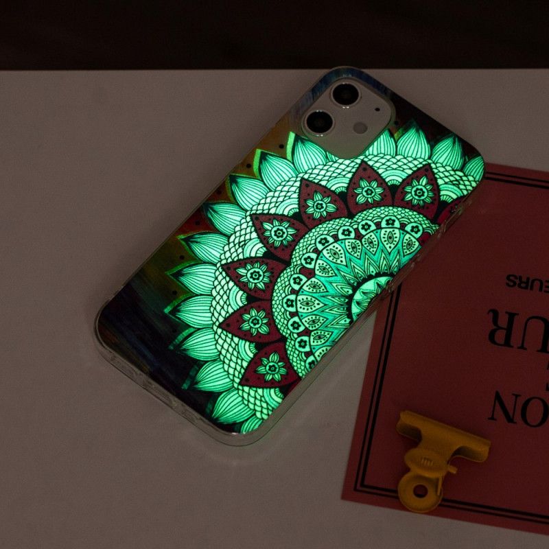 Cover iPhone 12 Mini Fluorescerende Mandala Original