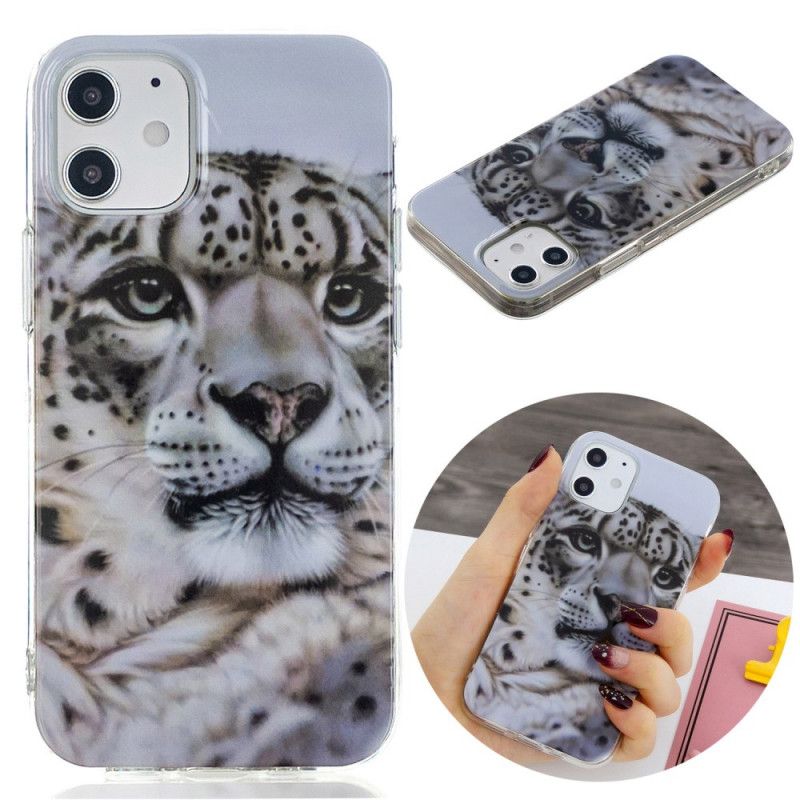 Cover iPhone 12 Mini Mobilcover Kongelig Tiger