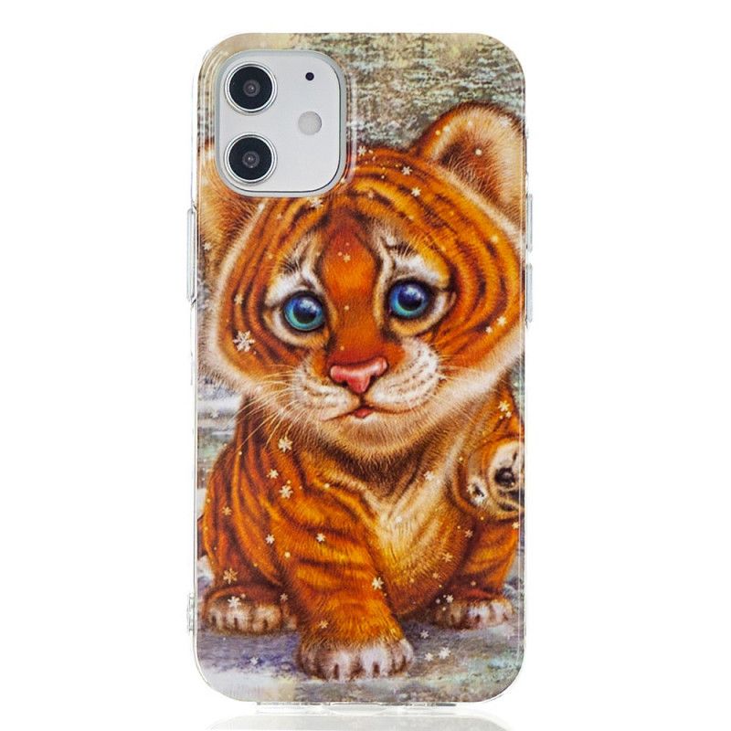 Cover iPhone 12 Mini Mobilcover Tiger