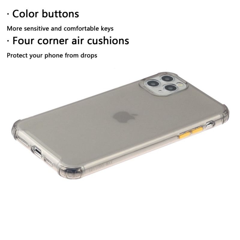 Cover iPhone 12 Mini Sort Farvede Forstærkede Hjørner