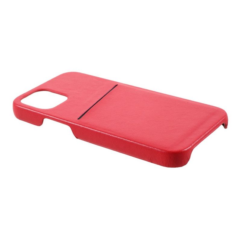 Cover iPhone 12 Mini Sort Gensidig Kortholder Beskyttelse