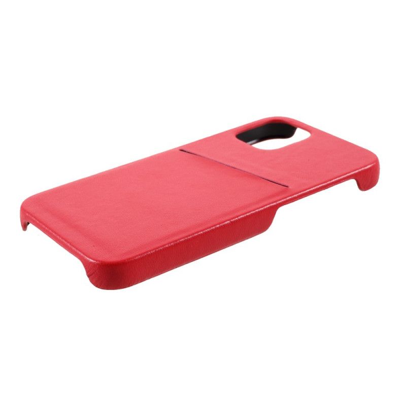 Cover iPhone 12 Mini Sort Gensidig Kortholder Beskyttelse