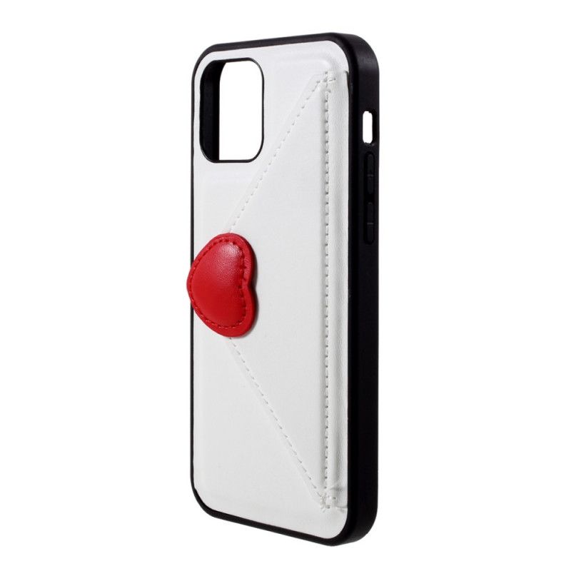 Cover iPhone 12 Mini Sort Hjerte Kortholder Original