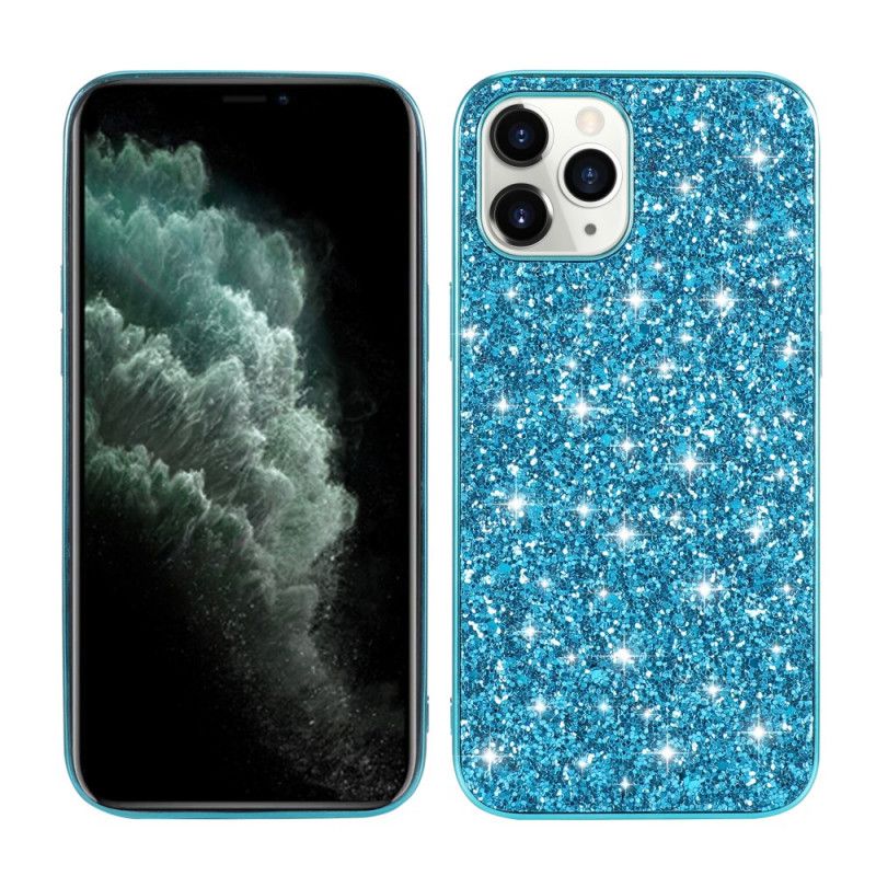 Cover iPhone 12 Mini Sort Premium Glitter