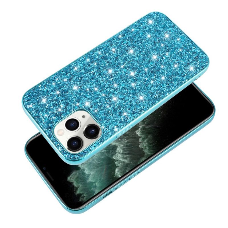 Cover iPhone 12 Mini Sort Premium Glitter