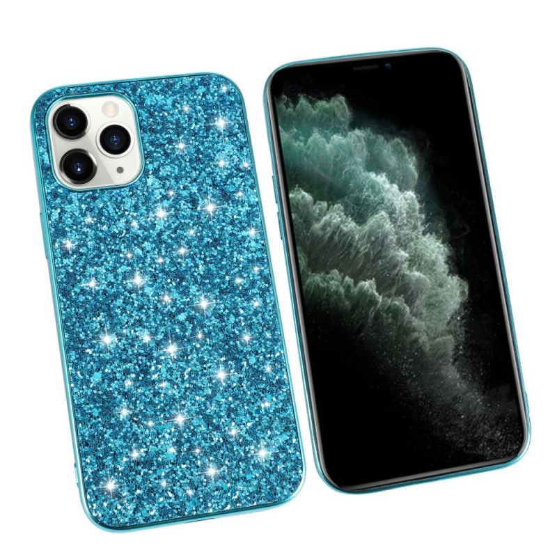 Cover iPhone 12 Mini Sort Premium Glitter