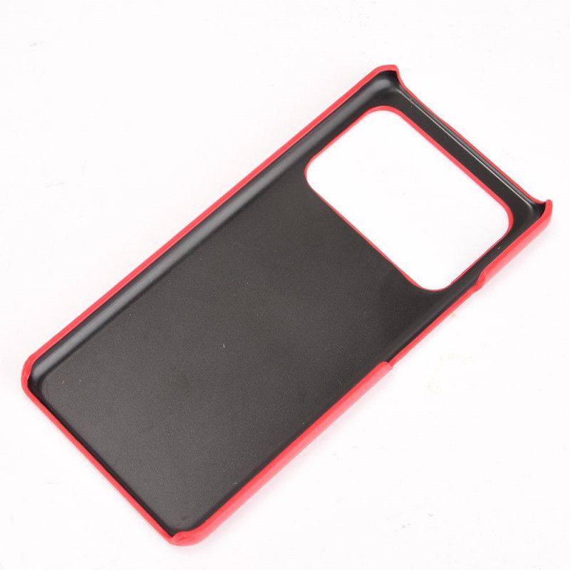 Cover Til Xiaomi Mi 11 Ultra Lædereffekt Litchi Performance