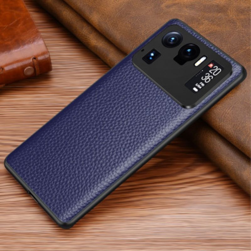 Cover Xiaomi Mi 11 Ultra Ægte Litchi-læder