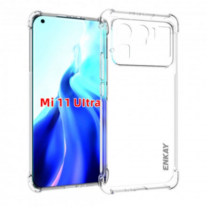 Cover Xiaomi Mi 11 Ultra Etui Og Hærdet Glas Combo Enkay