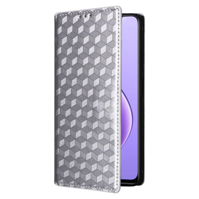 Flip Cover Til Realme 12 / 12x 5g 3d Diamanter