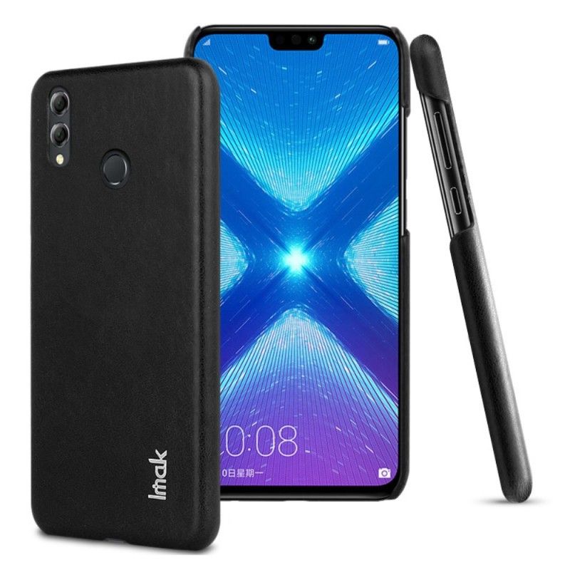 Cover Honor 8X Brun Imak Ruiyi Serie Læder Effekt Beskyttelse