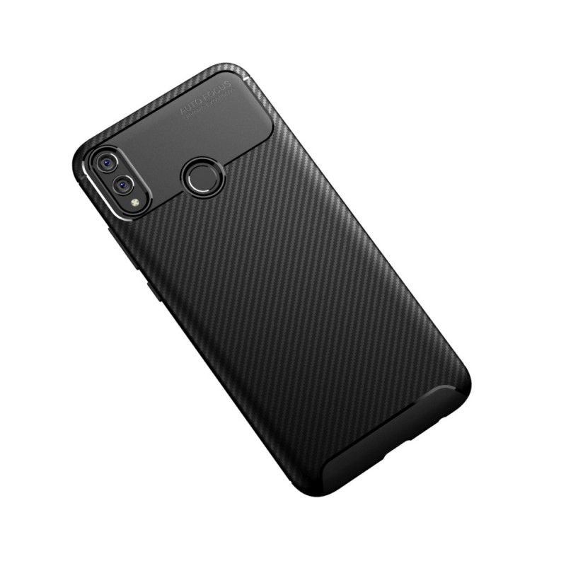 Cover Honor 8X Sort Fleksibel Kulfibertekstur