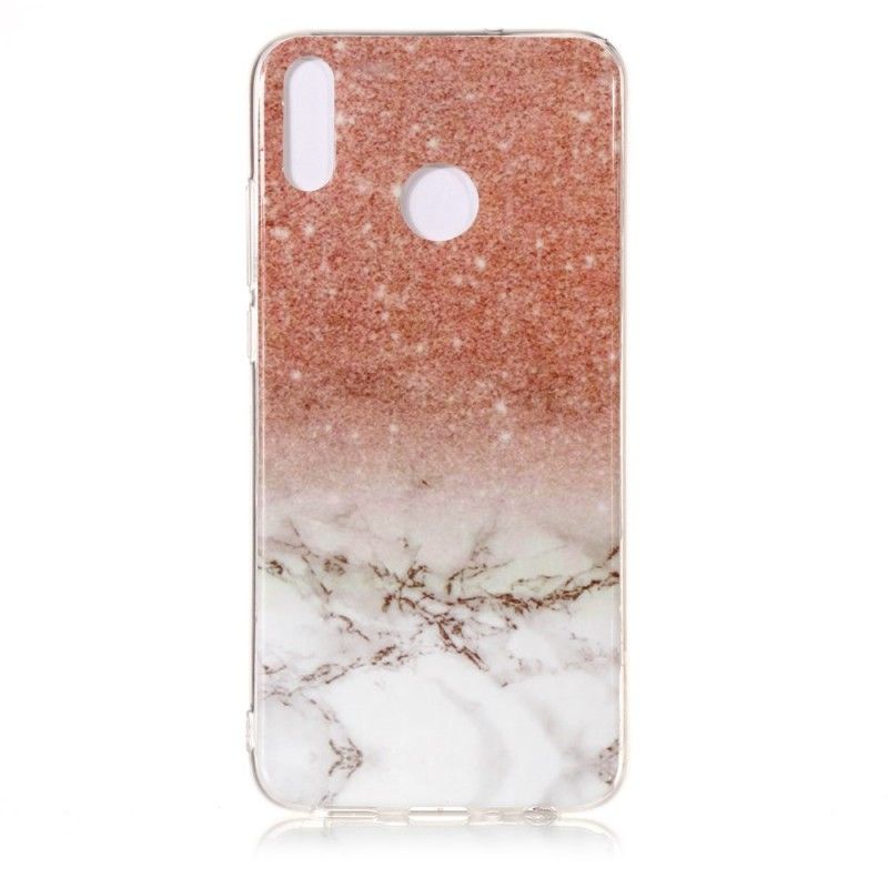 Cover Honor 8X Sort Marmorglitter