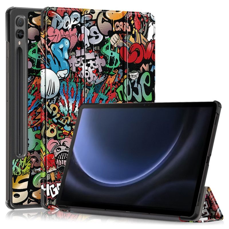 Samsung Galaxy Tab S9 Fe Plus Smuk Graffiti