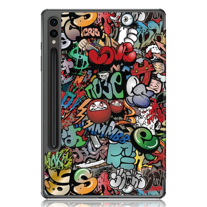 Samsung Galaxy Tab S9 Fe Plus Smuk Graffiti