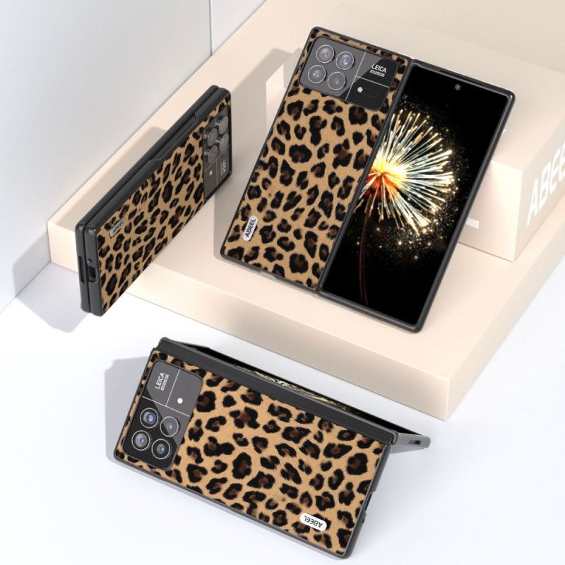 Cover Til Xiaomi Mix Fold 3 Leopardmønster Abeel