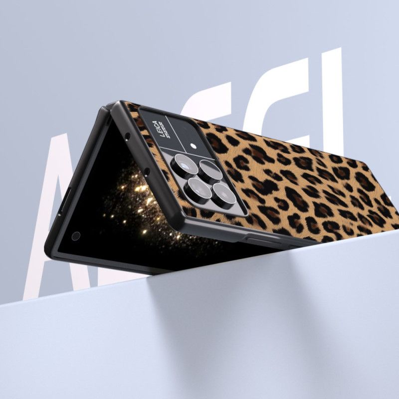 Cover Til Xiaomi Mix Fold 3 Leopardmønster Abeel