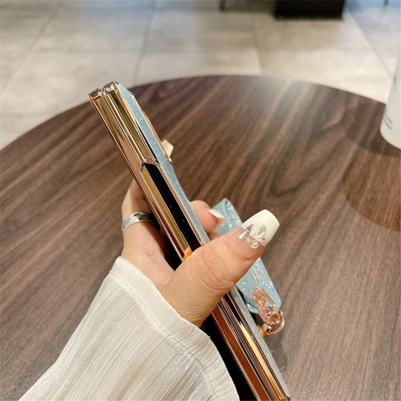 Cover Xiaomi Mix Fold 3 Strappy Pailletter