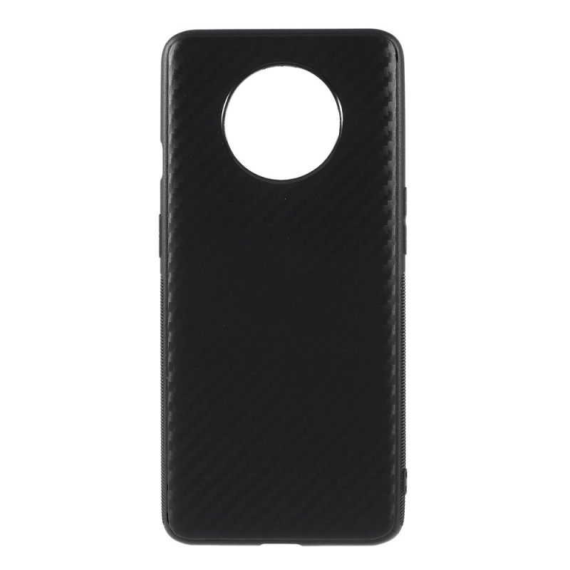 Cover OnePlus 7T Mobilcover Enkelt Kulfiber