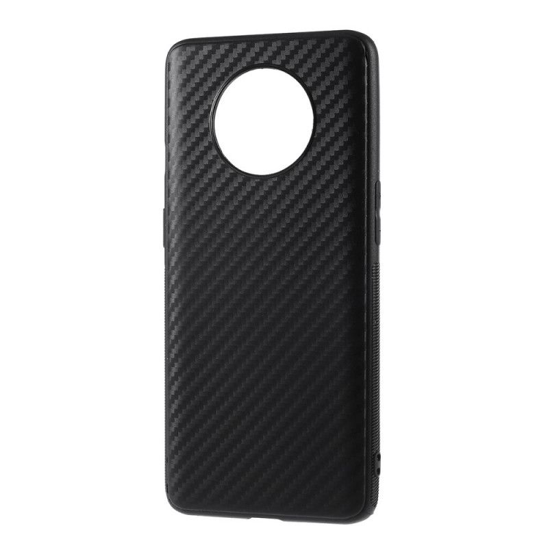 Cover OnePlus 7T Mobilcover Enkelt Kulfiber