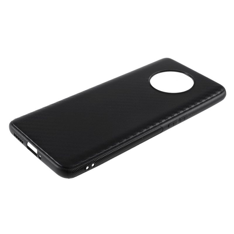 Cover OnePlus 7T Mobilcover Enkelt Kulfiber