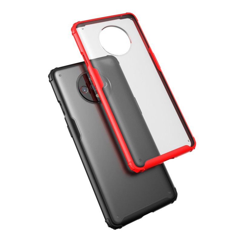 Cover OnePlus 7T Sort Frostet Hybrid