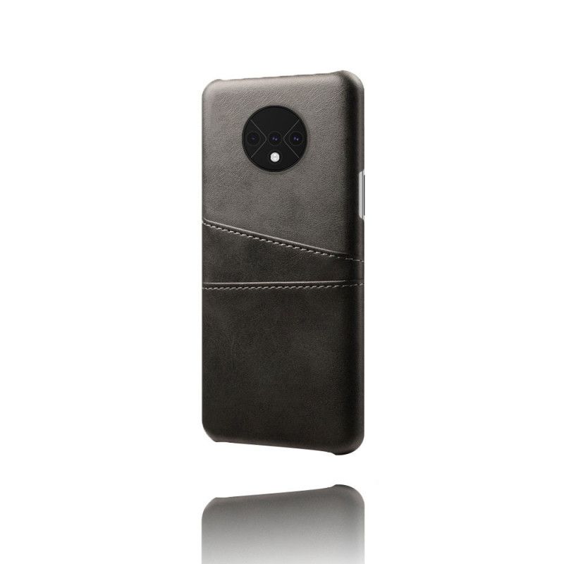 Cover OnePlus 7T Sort Kortholder