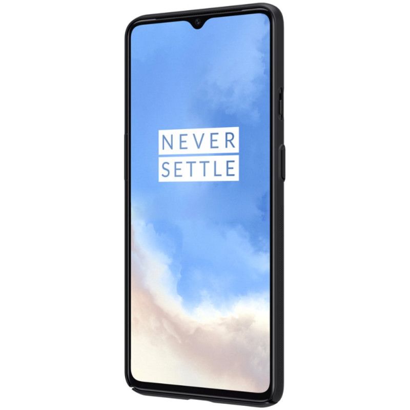 Cover OnePlus 7T Sort Stiv Frostet Nillkin