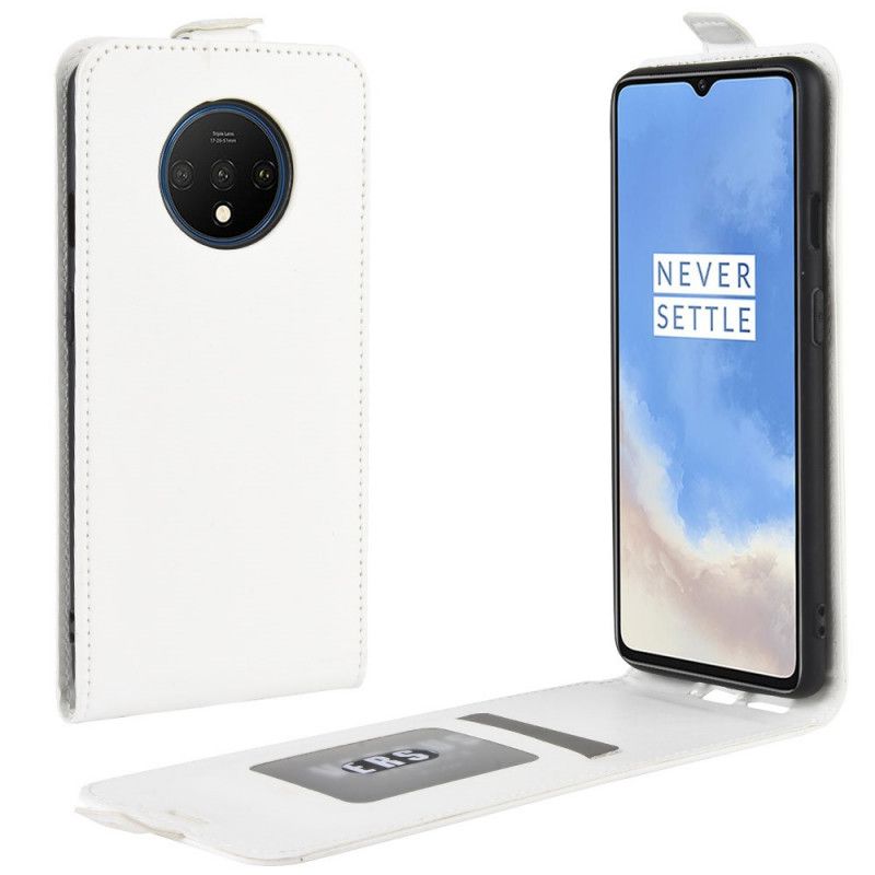 Flip Cover Læder OnePlus 7T Sort Sammenklappelig