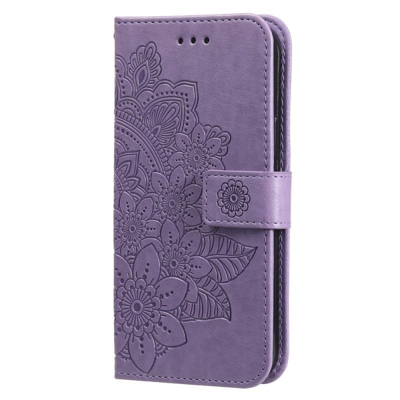 Læder Cover Xiaomi 13 Med Snor Strappy Mandala