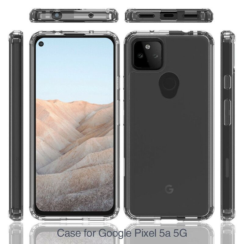 Cover Google Pixel 5a 5g Transparent Crystal Clear