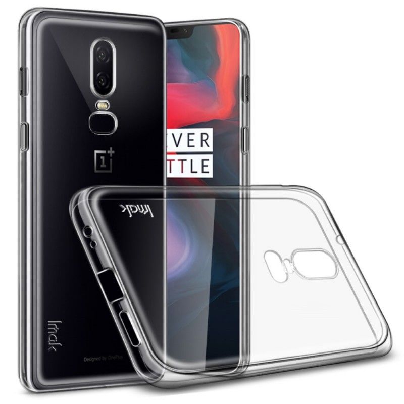 Cover for OnePlus 6 Gennemsigtig Imak