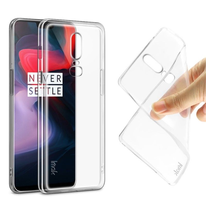 Cover for OnePlus 6 Gennemsigtig Imak